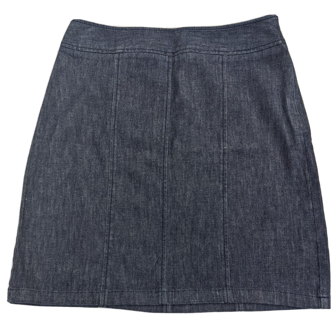 Skirt by Ann Taylor Blue Jean Side Zipper Size 6 may22-image