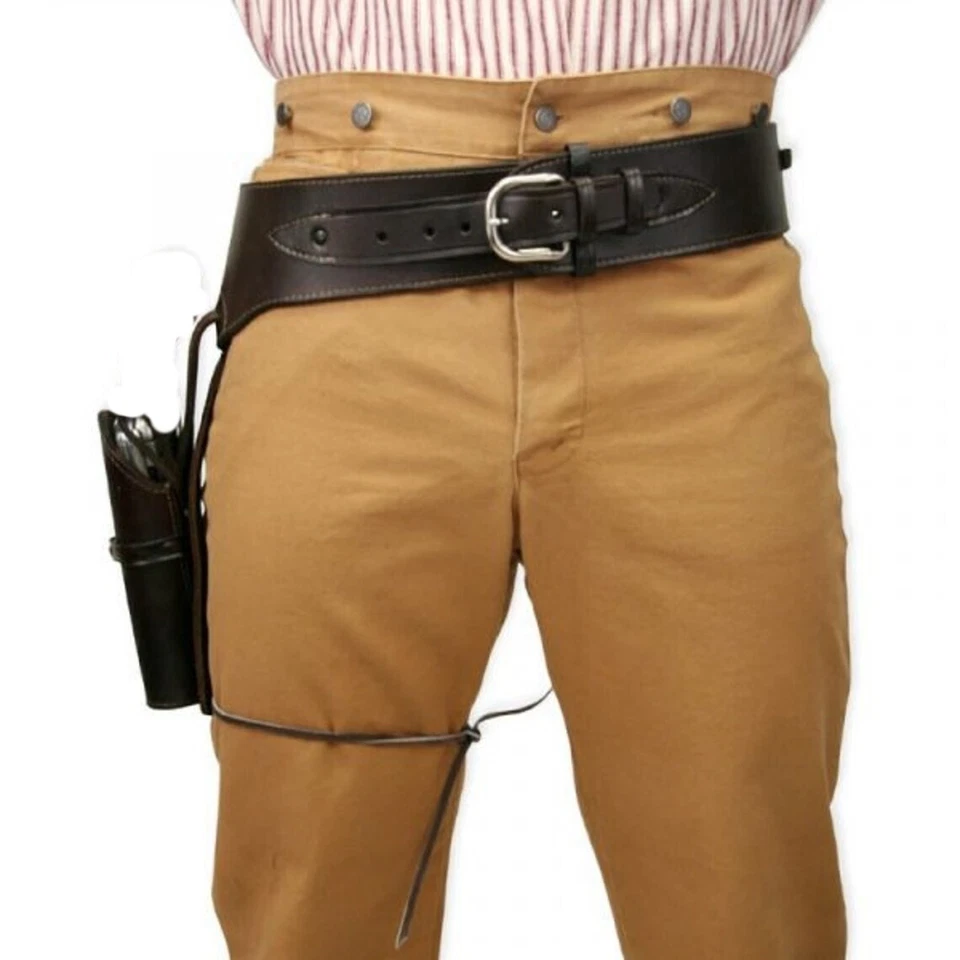Cowboy Single Holster Cowboy gun holder Wild West Costume Halloween Cosplay - Image 2 of 4