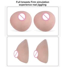 Silicone Breast Forms Prosthetic Breast Transgender, Mastectomy, Cosplay Breasts