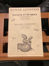 Dante Agostini Solfège Rythmique en cinq cahier méthode partition éd. Agostini