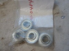 4 FLANGE BEARINGS 1-1/8x1/2, MTD 941-0484, 741-0262, 7410484 MADE IN USA