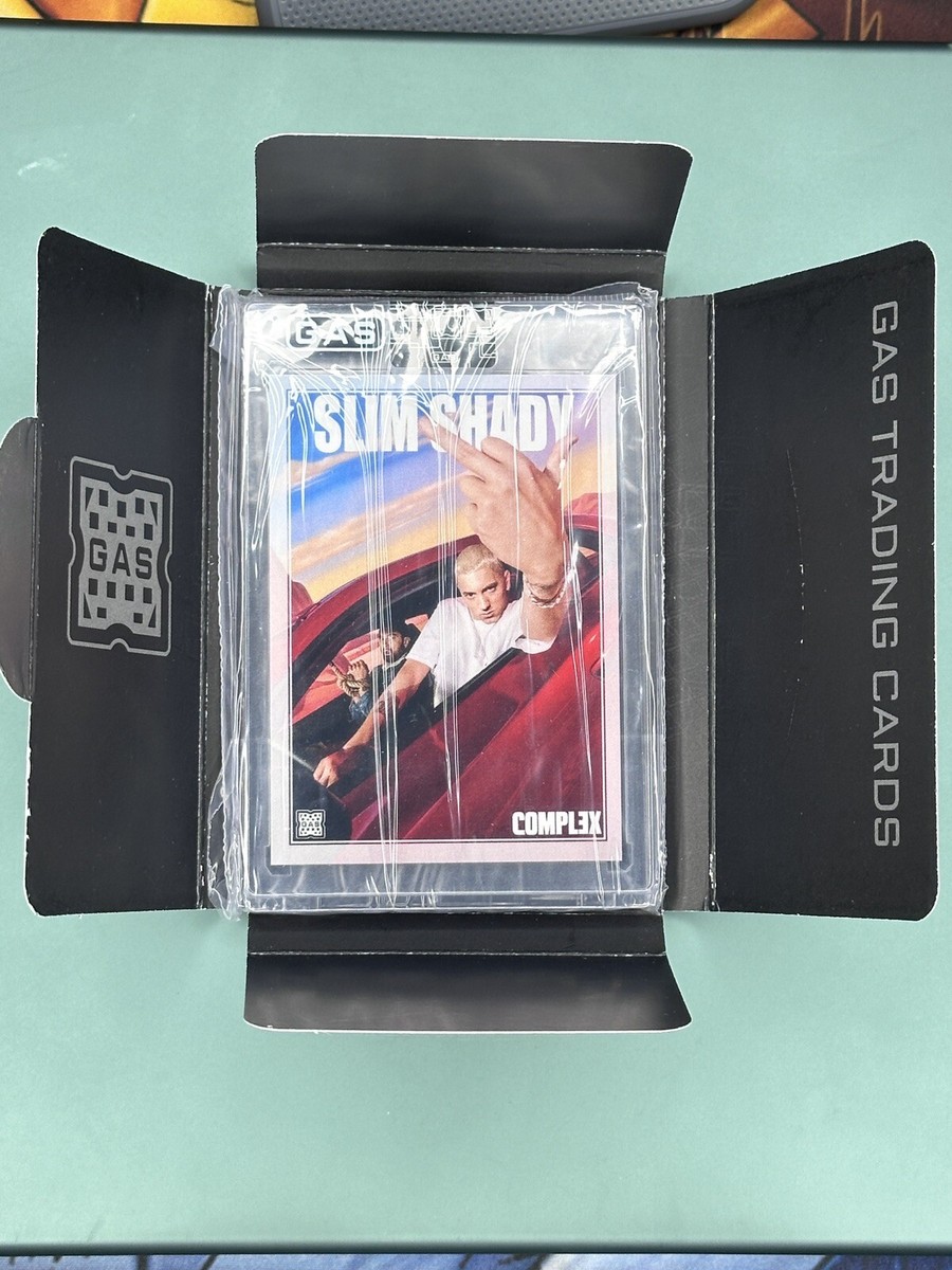 EMINEM SLIM SHADY サイン入りカード 19/40 COMPLEX IN HAND Complex x Eminem x GAS Trading CARD C-2 - Limited