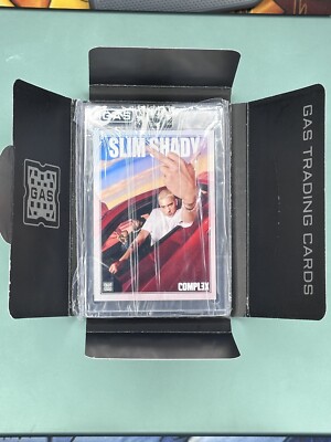 EMINEM SLIM SHADY サイン入りカード 19/40 COMPLEX Eminem Complex Gas Card signed (close up) : r/Eminem
