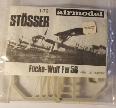 Airmodel Focke Wulf Fw-56 1/72 limited run injection kit