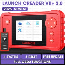 Launch Creader Vii Elite Obd2 Scanner Abs Srs Transmission Engine Code Reader