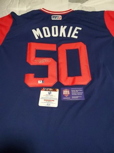 mookie betts signed jersey