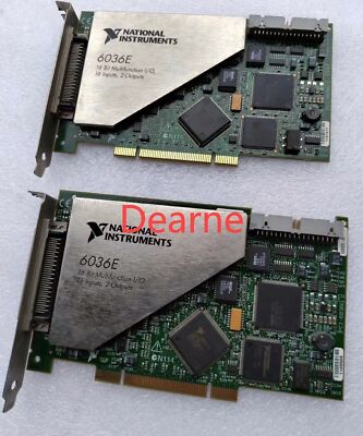 National Instruments PCI-6036E NI DAQ Card 16 bit Analog Input, Multifunction