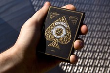 Artisans Luxury Gold Foil Playing Cards Black Edition  Made for Game Night