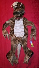 PLUSH TRICERATOPS Dinosaur HALLOWEEN Costume kids toddler SZ 6 - 9 MO NEW  