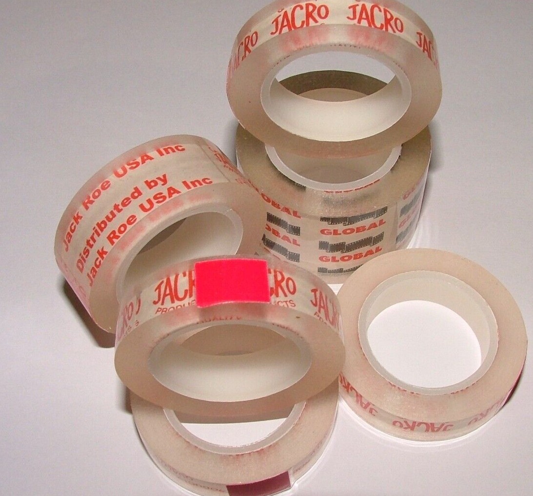 FILM SPLICING TAPE BY JACRO Standard 8, Super8, 16mm & 35mm MULTI