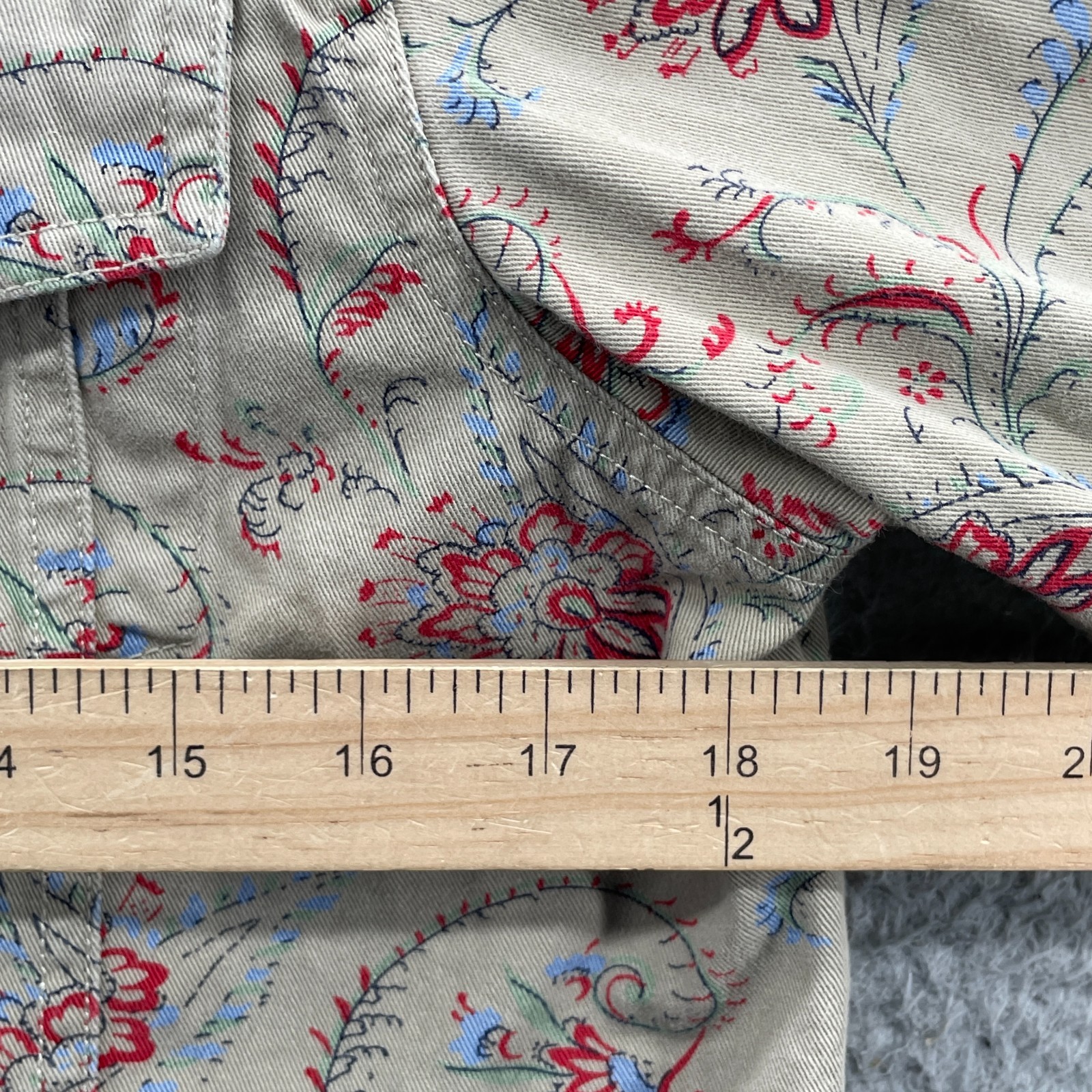 Pendleton Canvas Trucker Jacket Women's Small Flo… - image 5