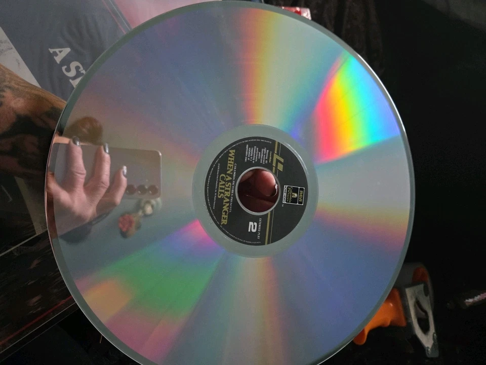 When A Stranger Calls Laserdisc 1979 Carol Kane Charles Durning laser disc Foto 3 de 4