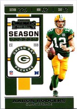 2019 Panini Contenders #66 Aaron Rodgers Championship Ticket