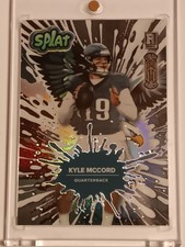 2025 Wild Card Splat Kyle Mccord True 1 of 1 Color Match Philadelphia Eagles 