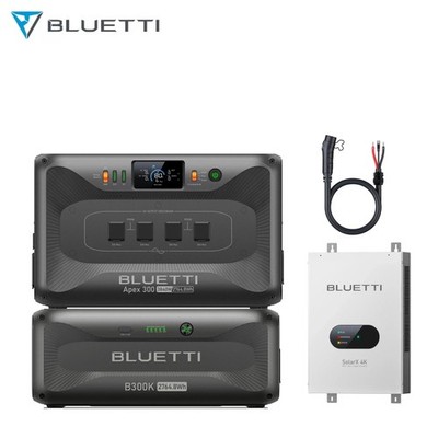 BLUETTI SolarX 4K Solarladeregler Solarladegerät 35V 58V 4000W max. für Apex 300