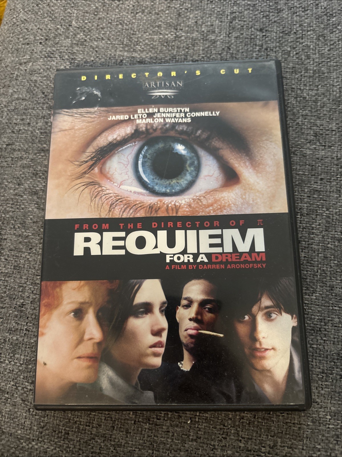 Requiem For A Dream (DVD) Ellen Burstyn Jared Leto Jennifer Connelly - Region 1