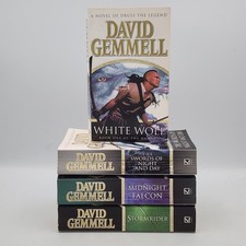 David Gemmell 4x PB Lot: The Damned Duology Complete + Vol 2 & 4 Rigante Series