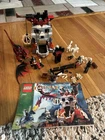 LEGO Castle Fantasy Era Skeleton Tower 7093 In 2007 Used Retired W/Manual - Read