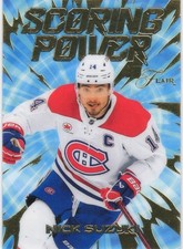 2025-26 FLEER FLAIR SCORING POWER INSERT #SP-5 CANADIENS - NICK SUZUKI