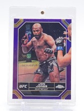 JON JONES 2024 TOPPS CHROME UFC PURPLE REFRACTOR #97 HEAVYWEIGHT Q2846