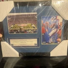 HAKEEM NICKS Signed Auto NEW YORK GIANTS PHOTO 13x16 CUSTOM FRAMED Auth Cert2010