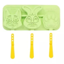 Judy & Nick Ice Candy Mold Zootopia Tokyo Disney Resort 22cm