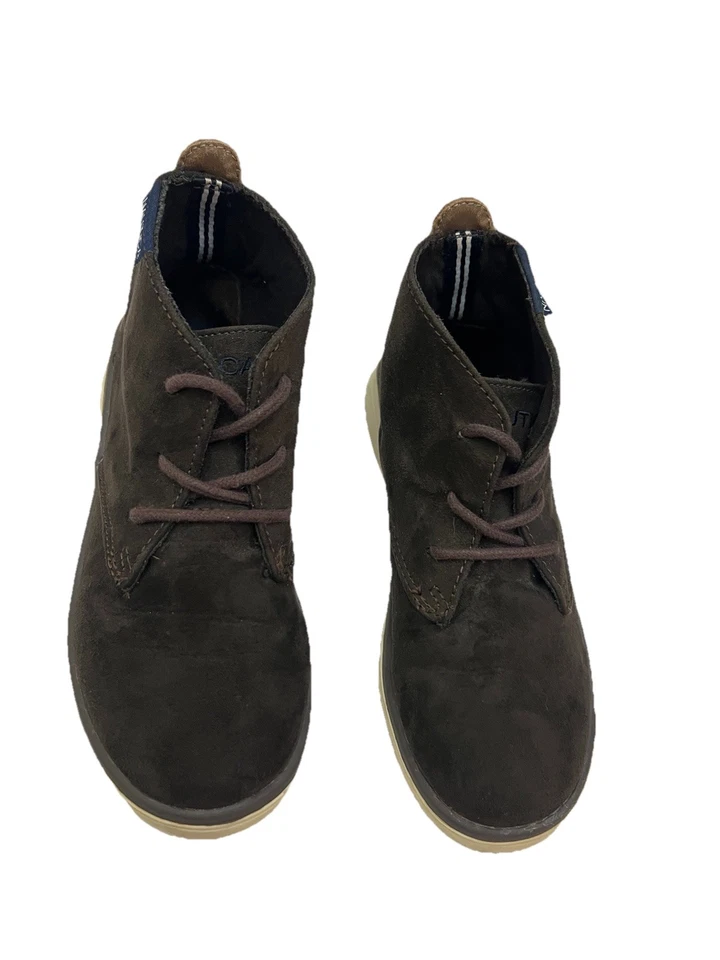 Nautica Chukka Boots 13 Brown Casual School Shoes Youth Footwear Kid Clothing - Image 2 of 4