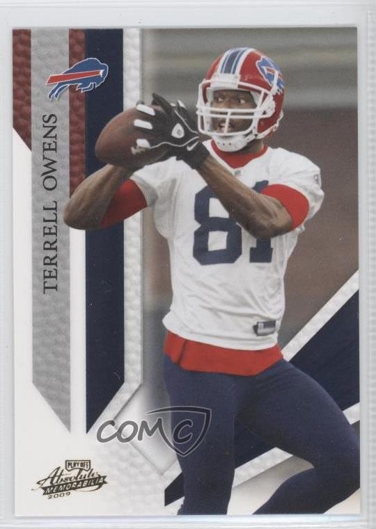 2009 Playoff Absolute Memorabilia Retail Terrell Owens #12 HOF 1md