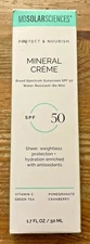 MD Solar Sciences Mineral Crème SPF 50 Sunscreen Crème Lotion/SPF Expires 4/25