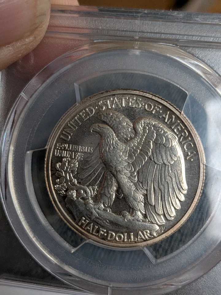 1938 Walking Liberty Half Dollar PR65 PCGS CAC Sticker - Image 4 of 4