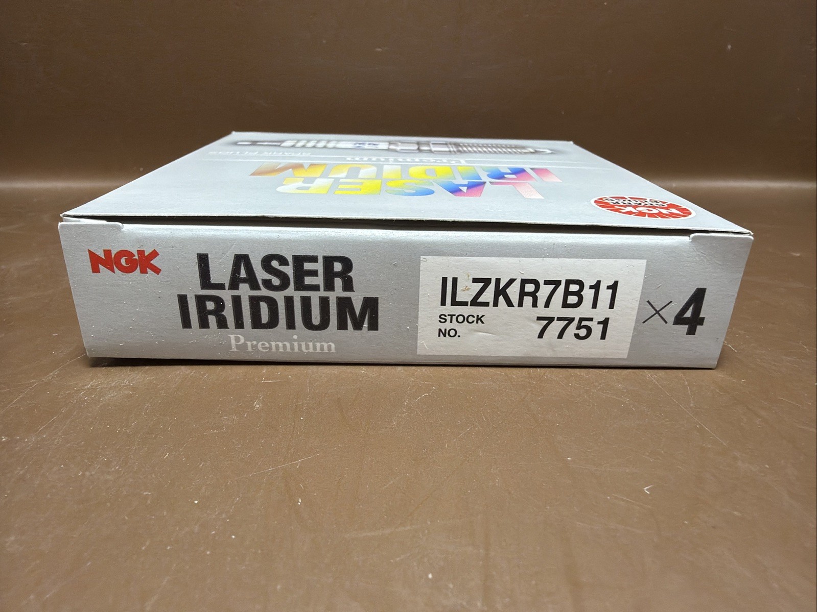 4 pcs-NGK Laser Iridium Spark Plugs #4589-For Toyota Lexus OEM Set IFR6T-11