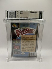 Who Framed Roger Rabbit (Nintendo NES) WATA 8.0 Seal A Brand New Factory Seal