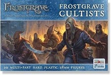 Frostgrave Cultists 20 Multi-Part Hard Plastic 28mm Figures FGVP02