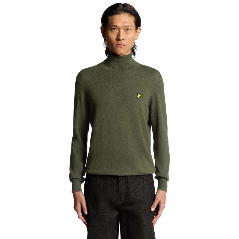 Pull Homme Lyle & Scott En Coton - Vintage - Taille XL - Bleu - État Très Bon