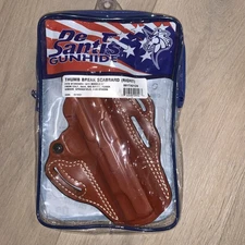 De Santis Gunhide Thumb Break Scabbard Holster Right Handed