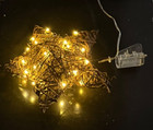 Rustic Rattan Handmade Vine Wicker Christmas Tree Topper Star Plug-In Light — photo 4