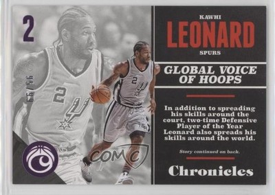 2017-18 Panini Chronicles Pink 95/99 Kawhi Leonard #89 5r6