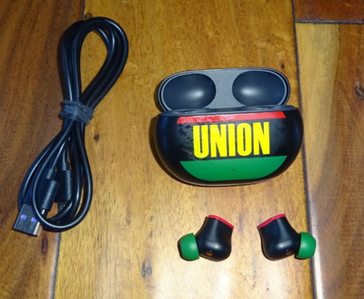Limited Edition Union LA Beats Studio Buds Rasta Headphones Dr