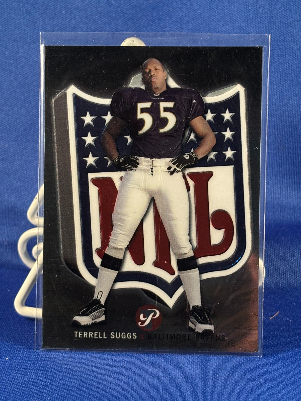 2003 Topps Pristine /1499 Terrell Suggs #145 Rookie RC Baltimore Ravens