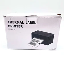 Thermal Label Printer Bluetooth Labels BY-482BT US Plug With Box