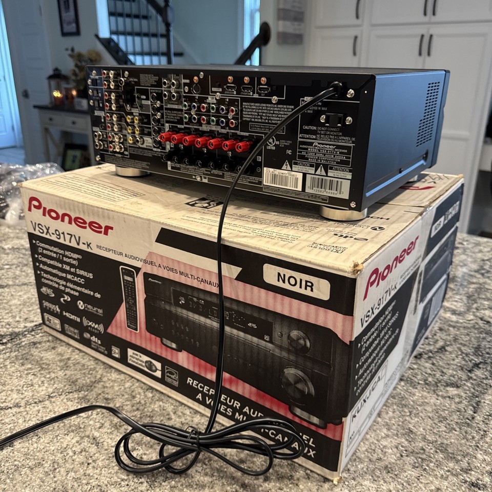 Ampli Pioneer VSX-521 - Vendu En L'état (non Testé) Pour Pièces Ou Réparation