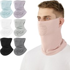 Ice Silk Neck Gaiter UPF 50 Sun Protection Scarf Breathable Balaclava Face Mask