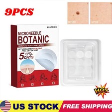 MICRONEEDLE BOTANIC Skin Tag  Acne Patch Skin Tag Remover Patches 9Pcs HOT 2026
