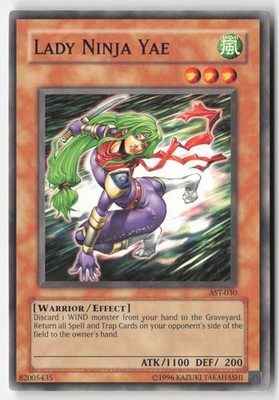 Yugioh - Lady Ninja Yae AST-030 Unlimited - Ancient Sanctuary