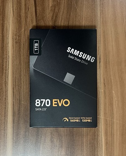 Samsung 870 EVO [1TB] 2,5 Zoll SATA III Interne SSD (MZ-77E1T0B/EU) - Neuwertig