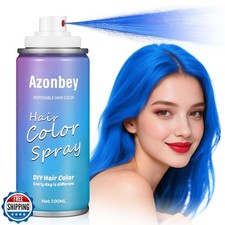 Halloween Hair Spray,Temporary Hair Color Spray for Women Kids Me