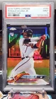2018 Topps Chrome #193 Ronald Acuna Jr Rookie Refractor PSA 9 Braves