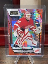 2023-24 UD O-Pee-Chee Platinum Ville Husso #28 Red Prism 156/199 Ducks SP 