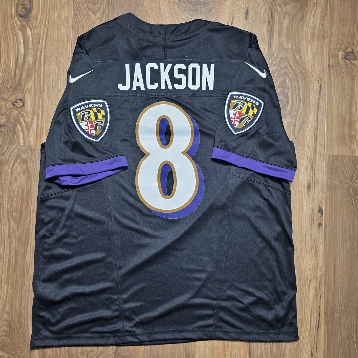 Nike Lamar Jackson Black Baltimore Ravens Vapor F.U.S.E. Limited