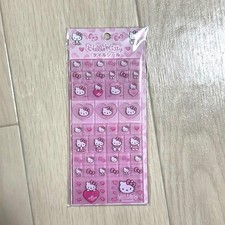 Sanrio Hello Kitty Tile Seal Leopard Pink